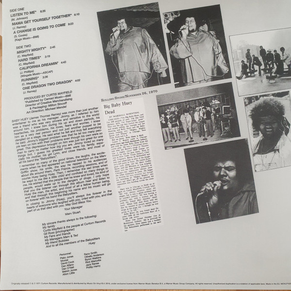 Baby Huey - The Baby Huey Story (The Living Legend) | Music On Vinyl (MOVLP1639) - 3