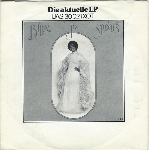 Billie Jo Spears - Never Did Like Whiskey / No Other Man | United Artists Records (UA 36 196 AT) - 2