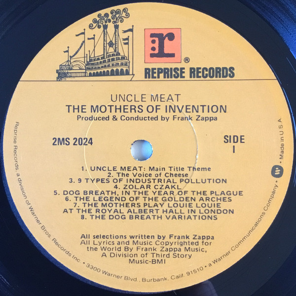 The Mothers - Uncle Meat | Reprise Records (2MS 2024) - 4