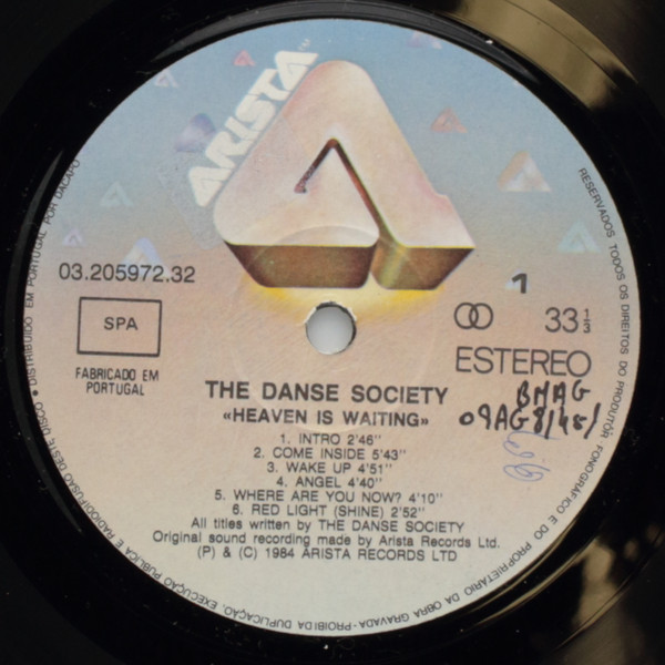 The Danse Society - Heaven Is Waiting | Dacapo (03.205972.32) - 3