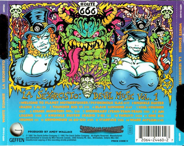 White Zombie - La Sexorcisto: Devil Music Vol. 1 [CD] | Geffen Records (GEFD 24460) - 4