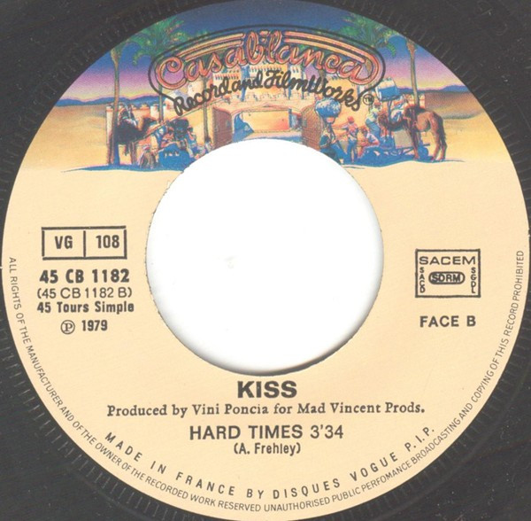 Kiss - I Was Made For Lovin' You | Casablanca (45 CB 1182) - 4 Kiss - I Was Made For Lovin' You | Casablanca (45 CB 1182) - 4