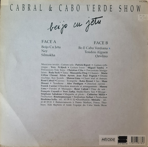 René Cabral & Cabo Verde Show - Beijo Cu Jetu | Syllart Production (SYL 8399) - 2 René Cabral & Cabo Verde Show - Beijo Cu Jetu | Syllart Production (SYL 8399) - 2