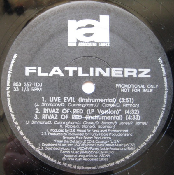 Flatlinerz - Live Evil | Rush Associated Labels (853 357-1DJ) - 4