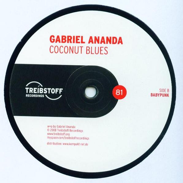 Gabriel Ananda - Coconut Blues / BabyPunk | Treibstoff (Treibstoff 81) - 3