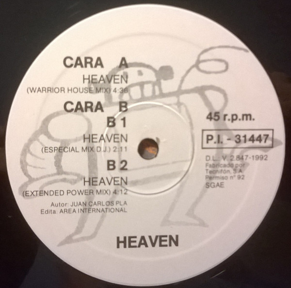 Made In Valencia - Heaven (Warrior Mix) | Area International (P.I. 31447) - 3