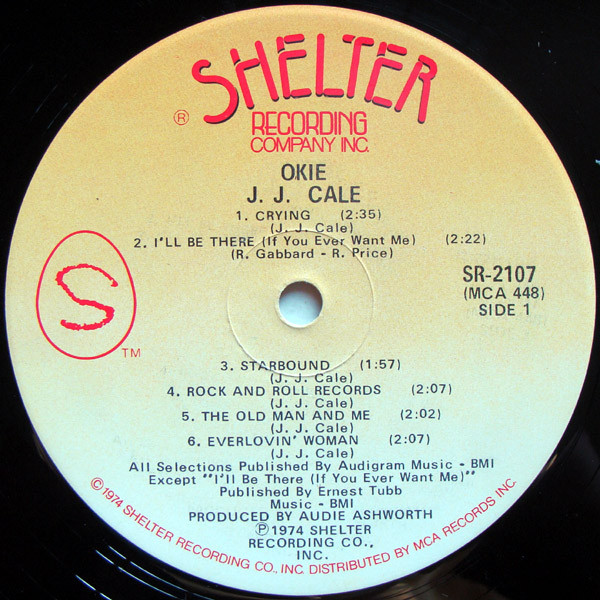 J.J. Cale - Okie | Shelter Records (SR2107) - 3 J.J. Cale - Okie | Shelter Records (SR2107) - 3