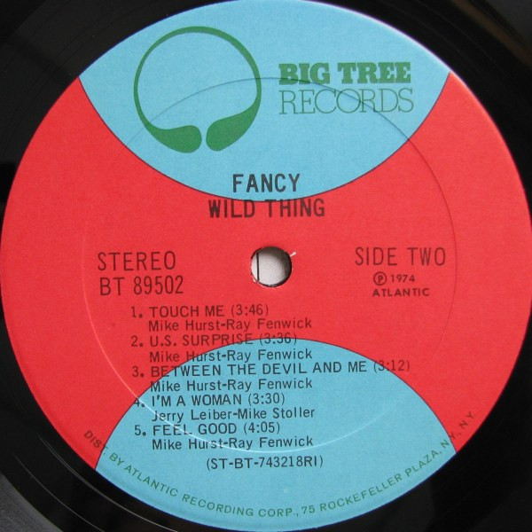 Fancy - Wild Thing | Big Tree Records (BT 89502) - 4 Fancy - Wild Thing | Big Tree Records (BT 89502) - 4