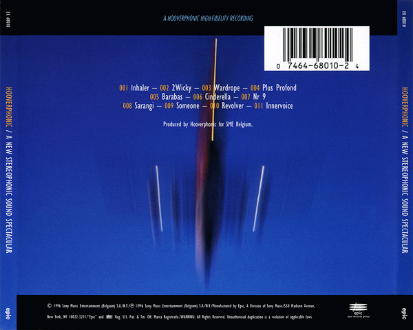 Hooverphonic - A New Stereophonic Sound Spectacular | Epic (EK 68010) - 2 Hooverphonic - A New Stereophonic Sound Spectacular | Epic (EK 68010) - 2