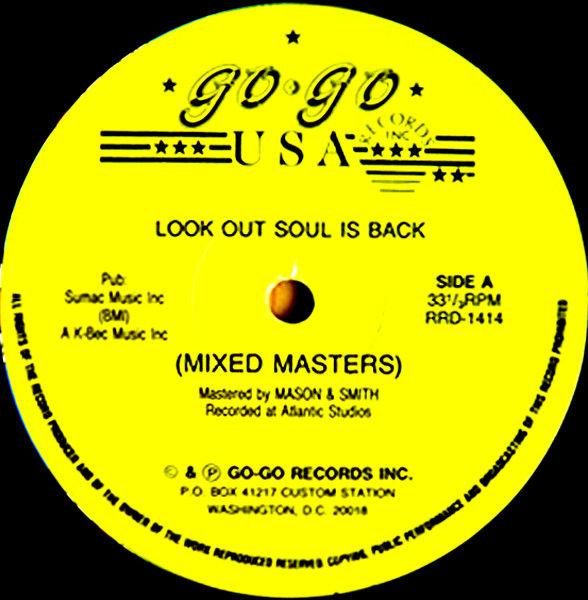 Various - Look Out Soul Is Back | Go-Go Records Inc. (RRD-1414) - main