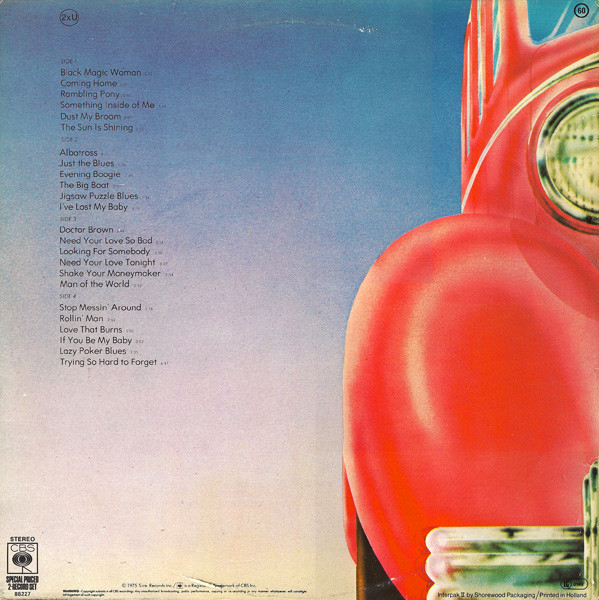 Fleetwood Mac - The History Of Fleetwood Mac - Vintage Years | CBS (88227) - 2 Fleetwood Mac - The History Of Fleetwood Mac - Vintage Years | CBS (88227) - 2