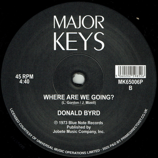 Donald Byrd - Think Twice | Major Keys (MK65006) - 2