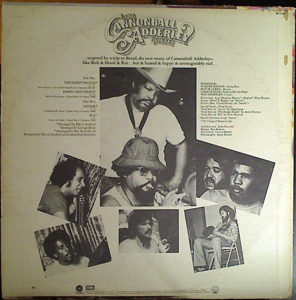 The Cannonball Adderley Quintet - The Happy People | Capitol Records (ST-11121) - 2 The Cannonball Adderley Quintet - The Happy People | Capitol Records (ST-11121) - 2