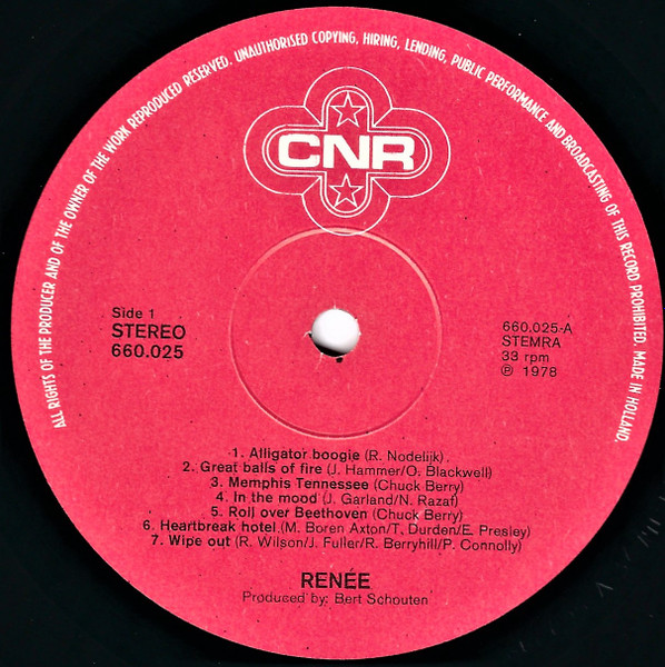 Renée - Renée | CNR (660.025) - 3