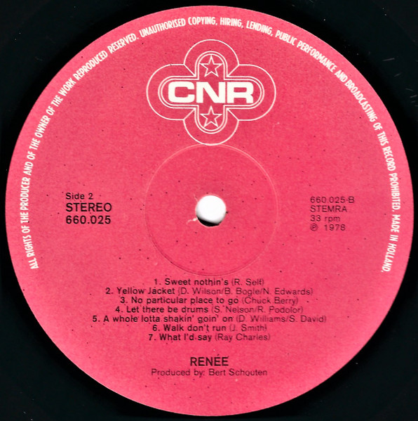 Renée - Renée | CNR (660.025) - 4