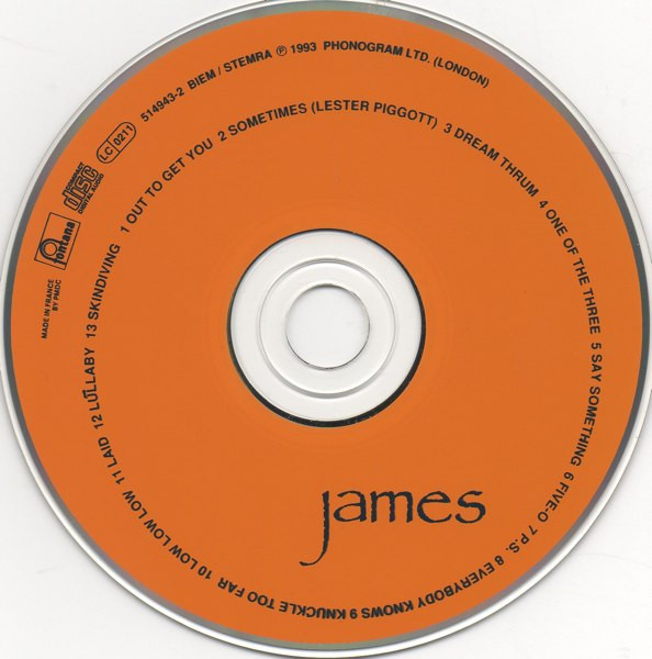 James - Laid | Fontana (514943-2) - 3 James - Laid | Fontana (514943-2) - 3