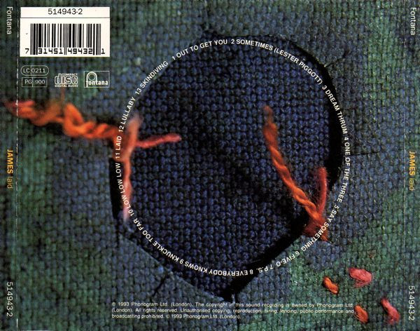 James - Laid | Fontana (514943-2) - 2 James - Laid | Fontana (514943-2) - 2