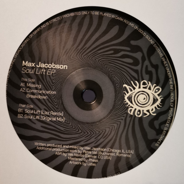 Max Jacobson - Soul Lift Ep | Hypnodose (HYPN001)