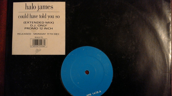 Halo James - Could Have Told You So | Epic (XPR 1478) - main