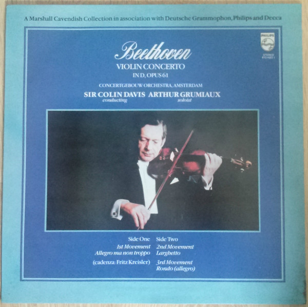 Violin Concerto In D, Opus 61