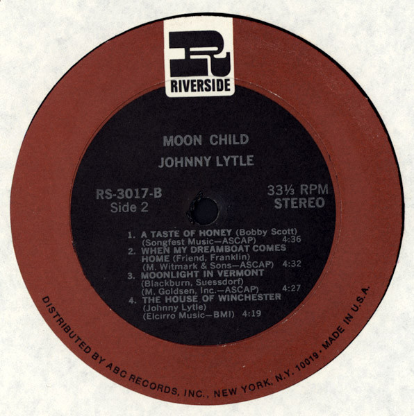 Johnny Lytle - Moon Child | Riverside Records (RS-3017) - 4 Johnny Lytle - Moon Child | Riverside Records (RS-3017) - 4