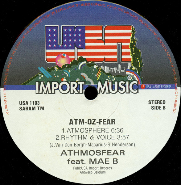 Atmosphere Introducing Mae B - Atm-Oz-Fear | USA Import Music (USA 1103) - 4