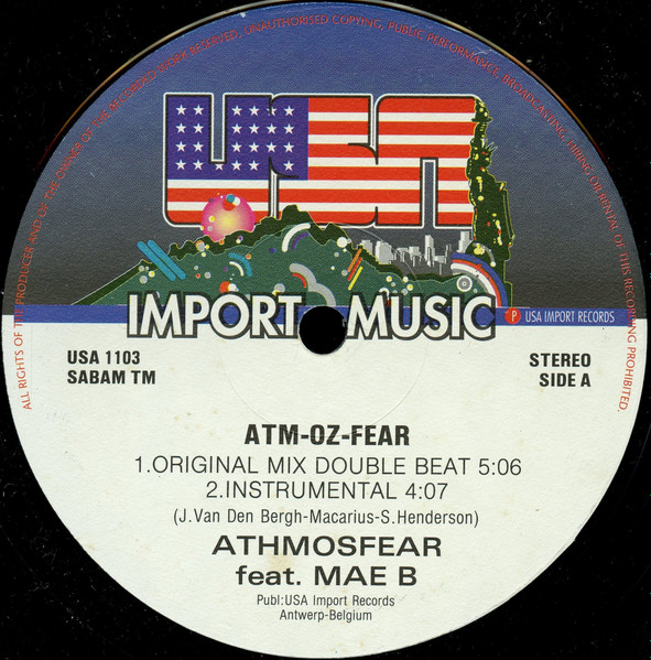 Atmosphere Introducing Mae B - Atm-Oz-Fear | USA Import Music (USA 1103) - 3