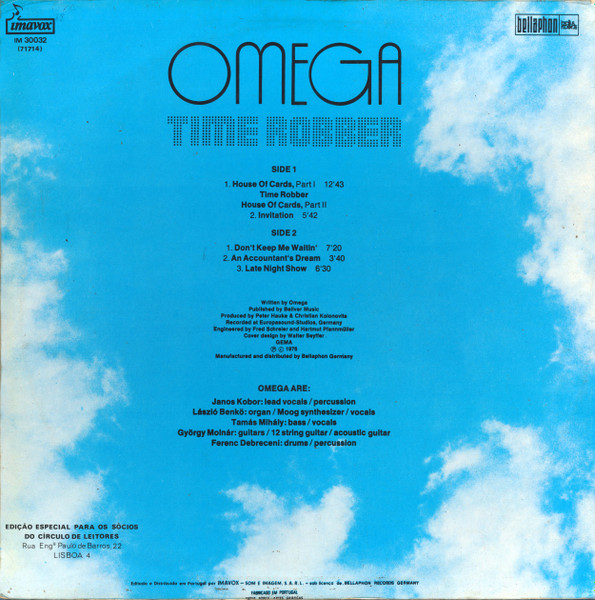 Omega - Time Robber | Imavox (IM 30032) - 2