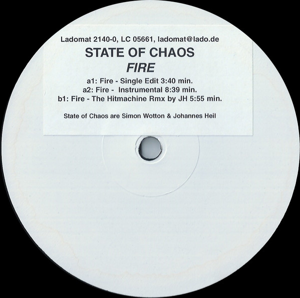 State Of Chaos - Fire | Ladomat 2000 (LADOMAT 2140-0)