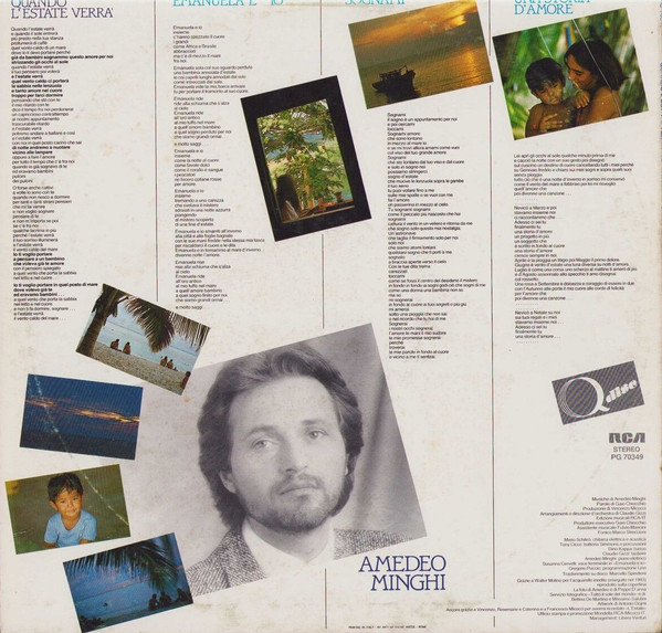 Amedeo Minghi - Quando L'Estate Verrà | RCA (PG 70349) - 2
