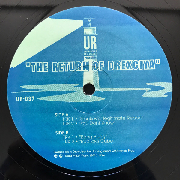Drexciya - The Return Of Drexciya | Underground Resistance (UR-037)