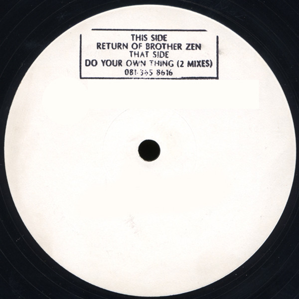 Bogus Order - Return Of Brother Zen / Do Your Own Thing | Ninja Tune (ZEN 1203) - main Bogus Order - Return Of Brother Zen / Do Your Own Thing | Ninja Tune (ZEN 1203) - main