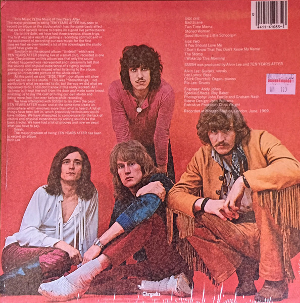 Ten Years After - Ssssh. | Chrysalis (PV 41083) - 2