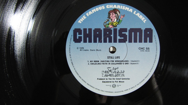 Van Der Graaf Generator - Still Life | Charisma (CHC 55) - 3