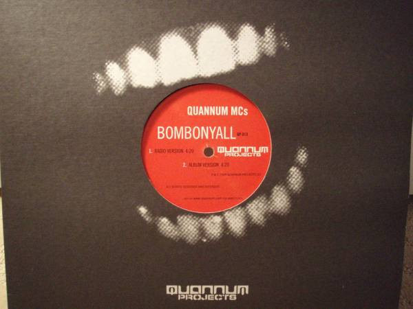 Quannum MC's - Bombonyall | Quannum Projects (QP 013) - 3