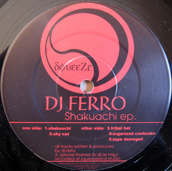 DJ Ferro - Shakuachi EP | Squeeze (SQUEEZE007) - main