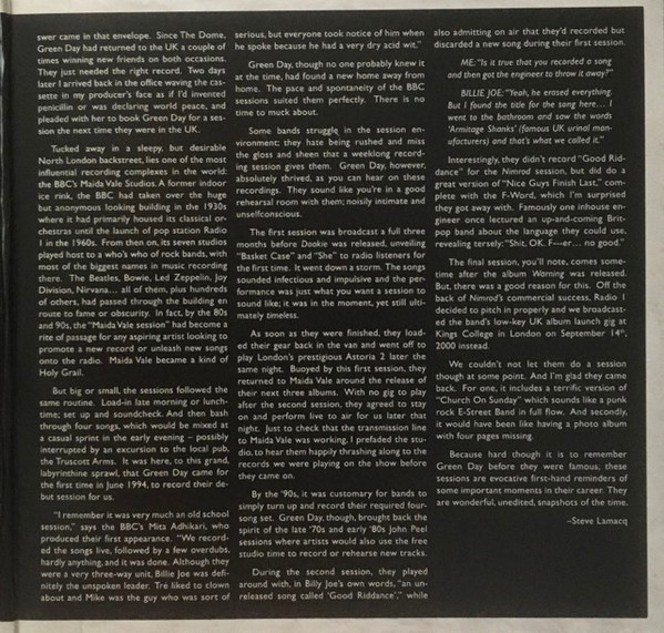Green Day - BBC Sessions | Reprise Records (093624881278) - 3 Green Day - BBC Sessions | Reprise Records (093624881278) - 3