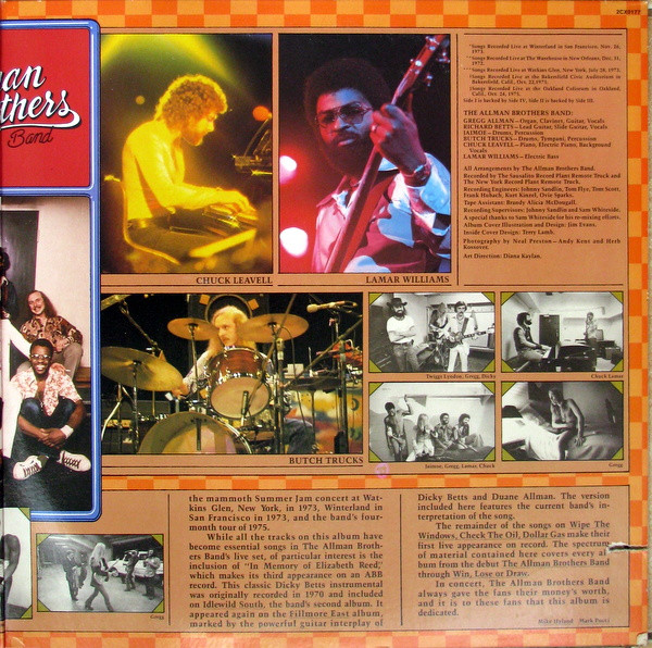 The Allman Brothers Band - Wipe The Windows, Check The Oil, Dollar Gas | Capricorn Records (2CX0177) - 3 The Allman Brothers Band - Wipe The Windows, Check The Oil, Dollar Gas | Capricorn Records (2CX0177) - 3