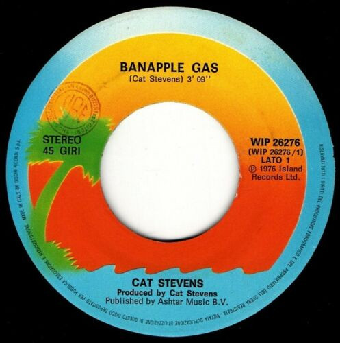 Cat Stevens - Banapple Gas | Island Records (WIP 26276) - 3