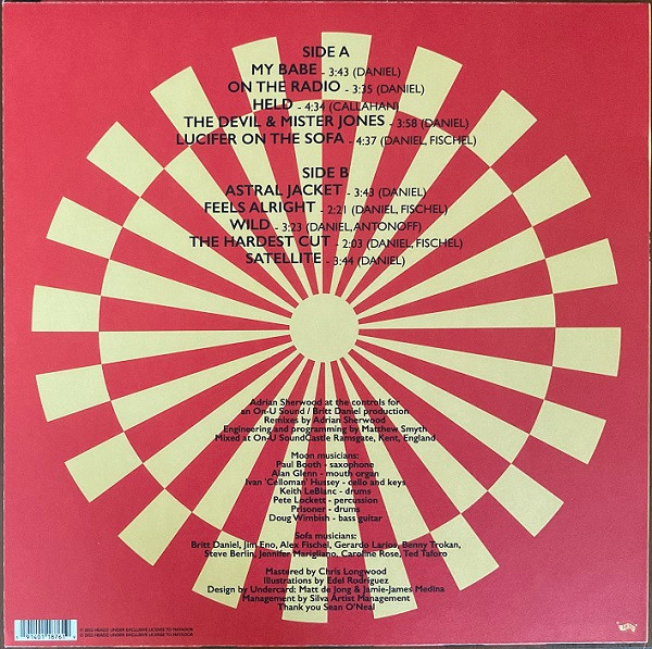 Spoon Vs On-U Sound - Lucifer On The Moon (Spoon Vs On-U Sound) | Matador (OLE1876LP) - 2