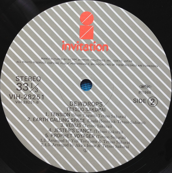 Tetsuo Sakurai = Tetsuo Sakurai - Dewdrops | Invitation (VIH-28251) - 3 Tetsuo Sakurai = Tetsuo Sakurai - Dewdrops | Invitation (VIH-28251) - 3