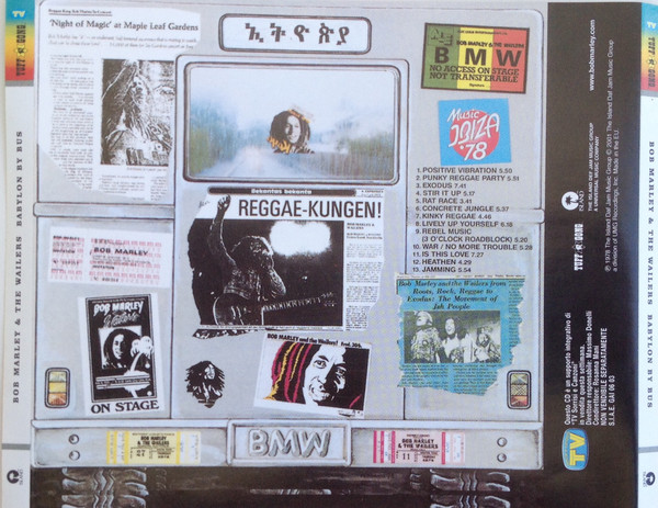 Bob Marley & The Wailers - Babylon By Bus | Tuff Gong (GAI 06 03) - 2