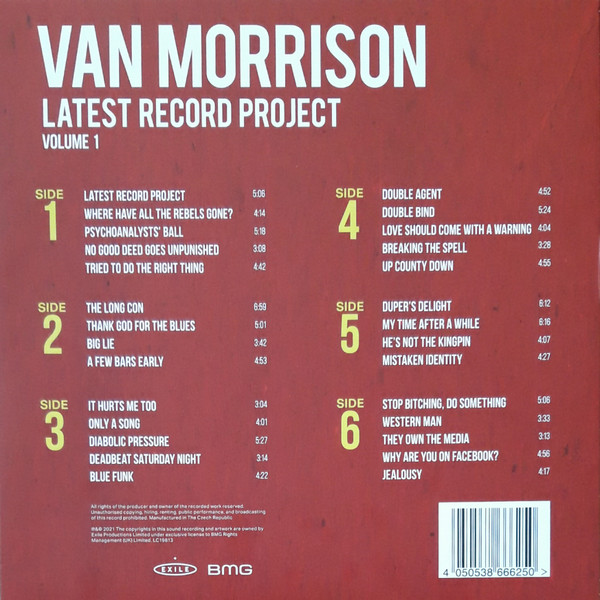 Van Morrison - Latest Record Project (Volume 1) | BMG (538666250) - 2 Van Morrison - Latest Record Project (Volume 1) | BMG (538666250) - 2