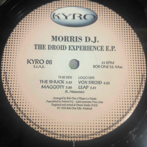 Luca Morris - The Droid Experience E.P. | Kyro Records (KYRO 08) - 3