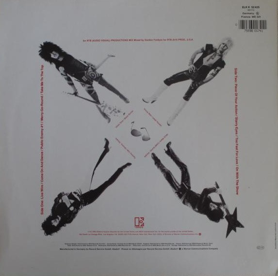 Mötley Crüe - Too Fast For Love | Elektra (K 52 425) - 2 Mötley Crüe - Too Fast For Love | Elektra (K 52 425) - 2