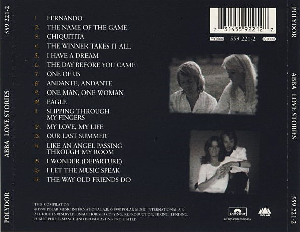 ABBA - Love Stories | Polydor (559 221-2) - main