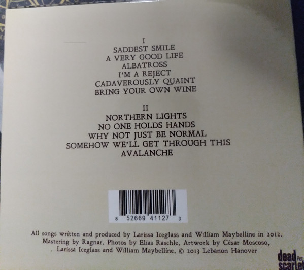 Lebanon Hanover - Why Not Just Be Solo (Limited Edition) [CD] | Dead Scarlet Records (DS023) - 4
