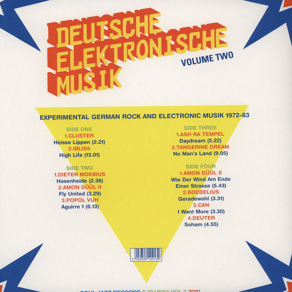 Various - Deutsche Elektronische Musik (Experimental German Rock And Electronic Musik 1972-83) (Volume Two) | Soul Jazz Records (SJR LP213 VOL.2) - 4 Various - Deutsche Elektronische Musik (Experimental German Rock And Electronic Musik 1972-83) (Volume Two) | Soul Jazz Records (SJR LP213 VOL.2) - 4
