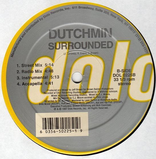 Dutchmin - Get Your Swerve On / Surrounded | Dolo Records (DOL 0225) - 3 Dutchmin - Get Your Swerve On / Surrounded | Dolo Records (DOL 0225) - 3