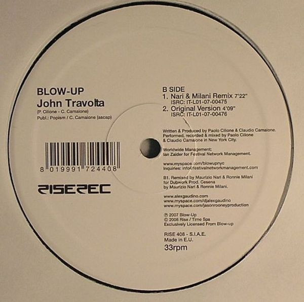 Blow-Up - John Travolta | Rise (RISE 408) - 3